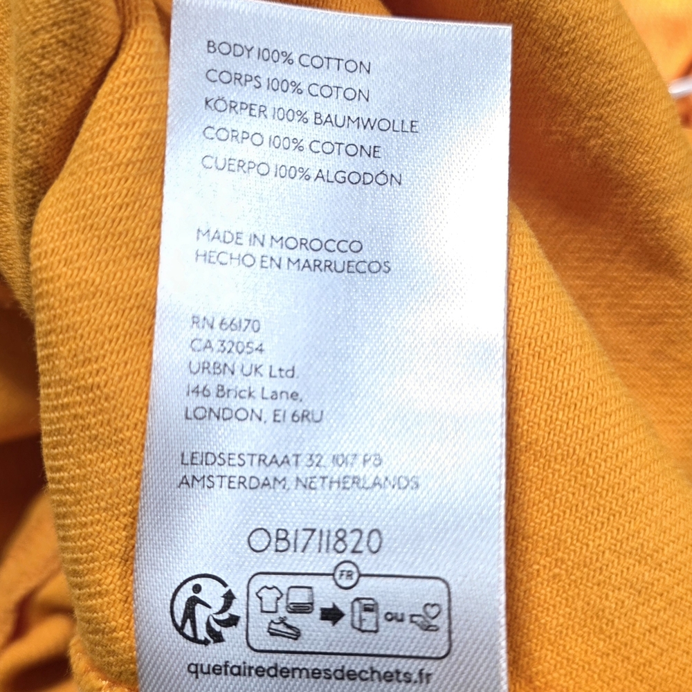 We The Free Vibrant Orange Jumpsuit SZ M NWT - Picture 5 of 5